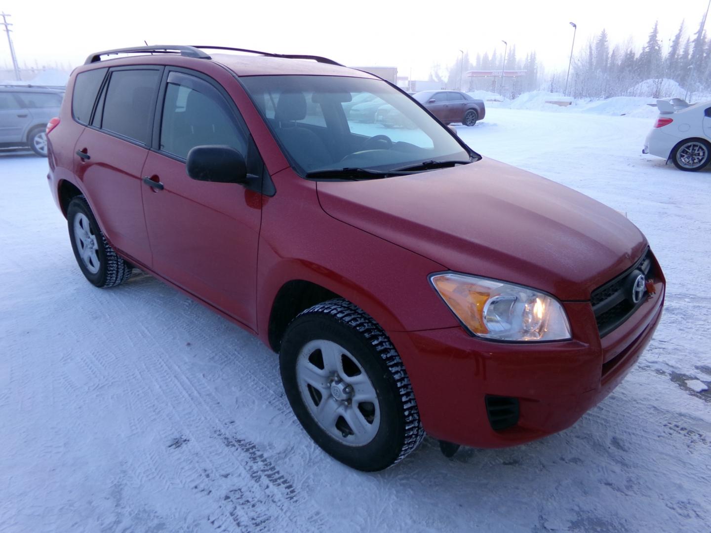 2012 Red Toyota RAV4 Base I4 4WD (2T3BF4DV1CW) with an 2.4L L4 DOHC 16V engine, 4-Speed Automatic transmission, located at 2630 Philips Field Rd., Fairbanks, AK, 99709, (907) 458-0593, 64.848068, -147.780609 - Photo#0